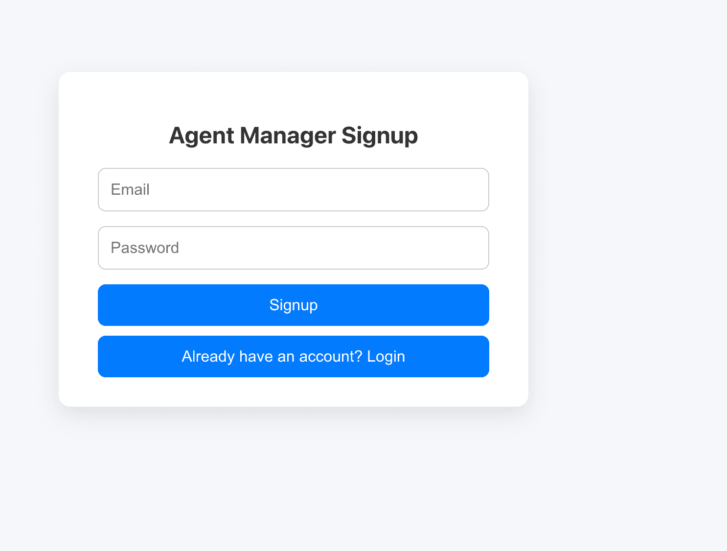 Agent Management System